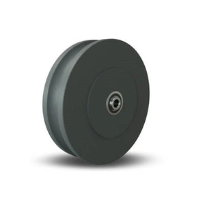 Hamilton W-820-125-NYUB-1/2 8"x2" Nylast U-Grooved Wheel – 6500 lb