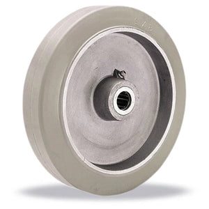 Hamilton 8" x 2" Rubber Wheel Industrial Replacement Wheel – 500 lb
