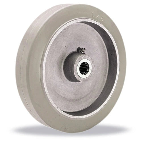 Hamilton Vulcalite Non-marking Rubber Wheel 8" x 2" x 2 1/4" - Load Capacity 500 lbs Hamilton