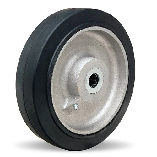 Hamilton 8" Moldon Neoprene Rubber Wheel with 3/4" Bearing - 500 lbs. Capacity. Hamilton