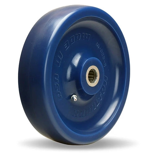 Hamilton Unilast Polyurethane Wheel 8"x2" - W-820-UY-1/2 - Durable Industrial & Commercial Wheel with 1/2" Roller Bearing Hamilton