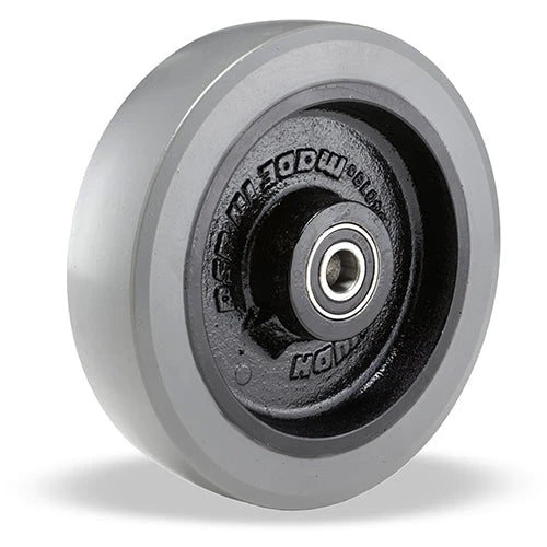 Hamilton W-821-GB95-1/2 Dura-Glide 8" Polyurethane Wheel - Heavy-Duty, Precision Bearings for Industrial Use Hamilton