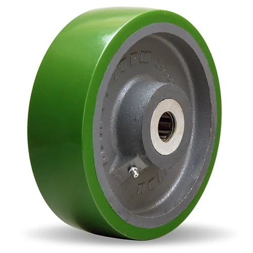 Hamilton W-825-D-1 Duralast Wheel - 8" Polyurethane on Cast Iron, Heavy-Duty Roller Bearing Wheel Hamilton