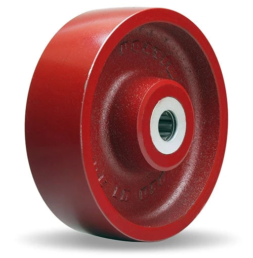 Hamilton Metal Wheel 8" x 2.5" with 2500 lbs Load Capacity and 3/4" Precision Ball Bearing - Top-Rated Heavy-Duty 8-Inch Wheel Hamilton