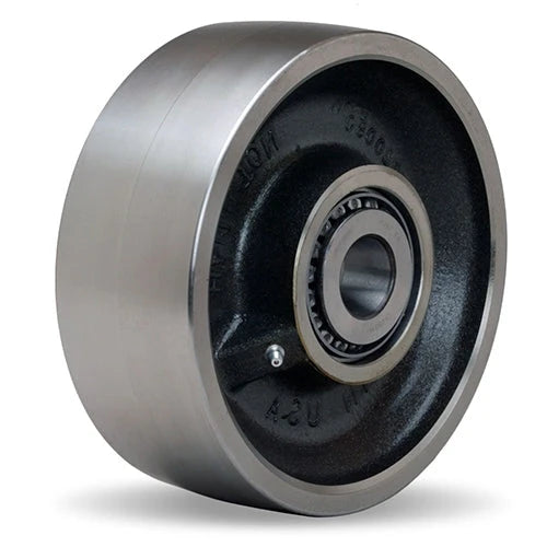 Hamilton Forged Steel Wheel 8 Inch Diameter x 3 Inch Wide x 3 1/4 Inch Hub Length with 1 Inch Precision Tapered Roller Bearing - Model W-830-FST-1 Hamilton