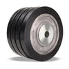 Heavy Duty |  5400lb Capacity |  Hamilton Quad-Wheel Casters | 8" UltraGlide Polyurethane | Smooth & Durable | Perfect for Industrial & Heavy Equipment Hamilton