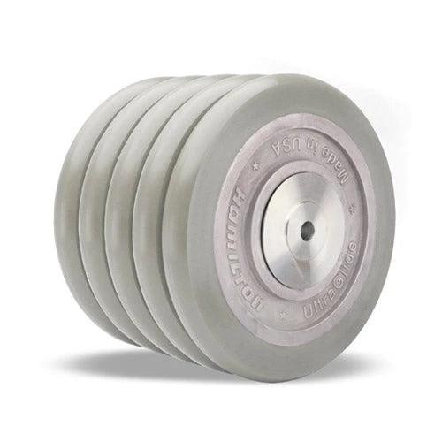 Hamilton W-850-SWC95-1-1/4 UltraGlide 8" Polyurethane Wheel - Durable Aluminum Core Caster for Industrial Use Hamilton