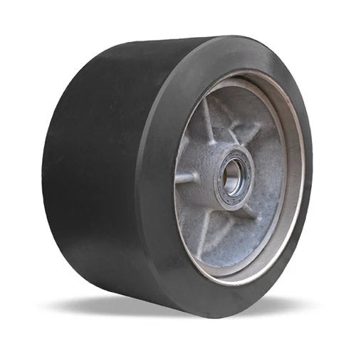 Hamilton 22x8-Inch Polyurethane Press-on Wheel with 1 3/4-Inch Tapered Roller Bearing, 13200 lbs Load Capacity - Heavy Duty Industrial Wheel Hamilton