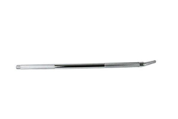 W-SC Standard Winch Bar (Chrome) - 36" Non-Slip Handle, Angled Nose, 5.3 lbs - Ideal for Heavy-Duty Tasks -  | CasterHQ