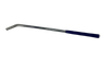 W-TDBAR-34BH - 34" Tie Down Bar | High Strength & Durability | Blue Grip Sleeve, Chrome Finish SAFE 'N SECURE LLC