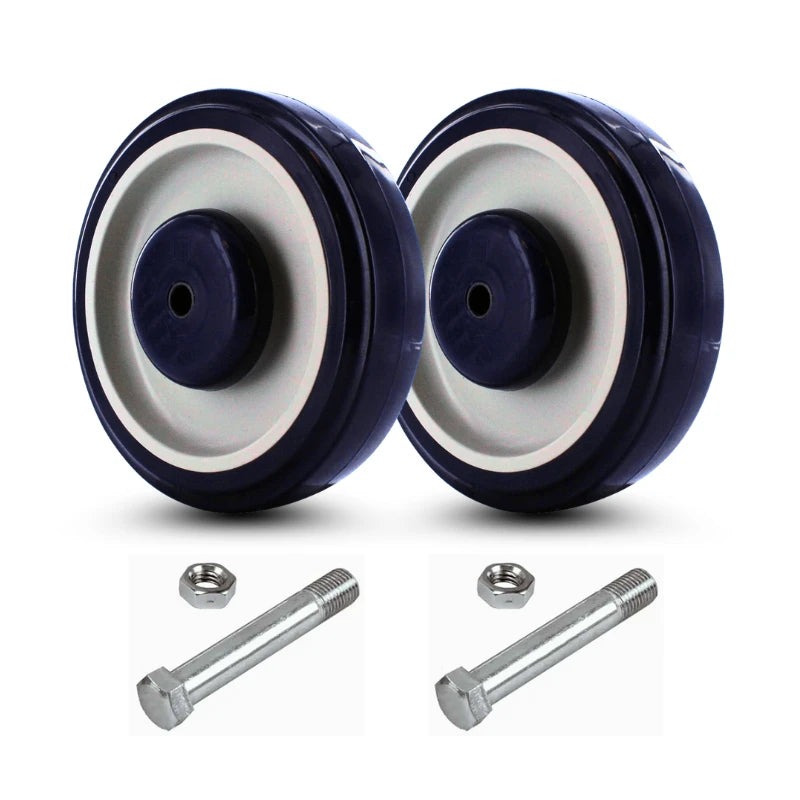 Shopping Cart Replacement Wheels and Axles - 2-Pack | OEM Quality Easy Install CasterHQ