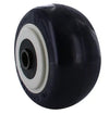 4 Inch x 2 Inch Blue/Tan TPU Crown Tread Wheel - 1/2 Inch QuadX Bearings | Medium/Heavy Duty PH Casters
