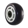 5" x 2" Blue Polyurethane Caster Wheel with Tan Crown Tread, 800 lb Capacity, 1/2" Quad X Precision Ball Bearings CasterHQ
