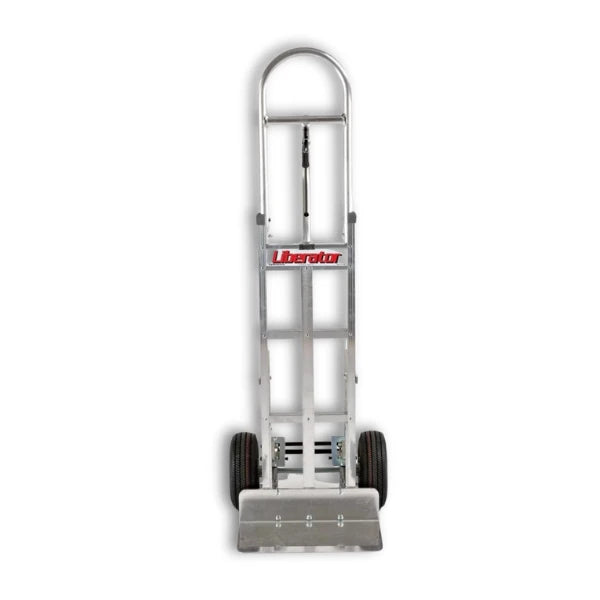 B&P Manufacturing Straight Loop Vertical Grip Disc Brake Truck with 10" Pneumatic Wheels | Heavy-Duty Load Handling Equipment - Model WEB-HTA-002 BP MFG
