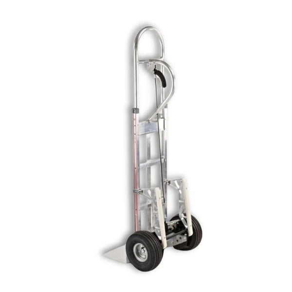 B&P Manufacturing Straight Loop Vertical Grip Disc Brake Truck with 10" Pneumatic Wheels | Heavy-Duty Load Handling Equipment - Model WEB-HTA-002 BP MFG