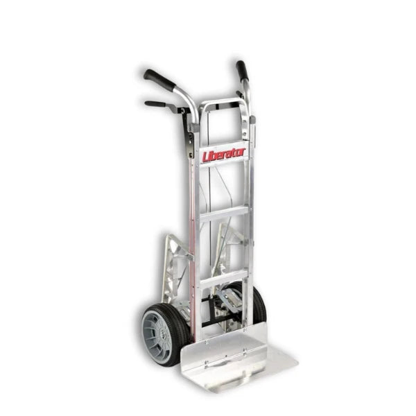 B&P Manufacturing Double Grip Disc Brake Truck with 10" No Flat Wheels | Heavy-Duty Transport Solution for Warehouses and Manufacturing BP MFG