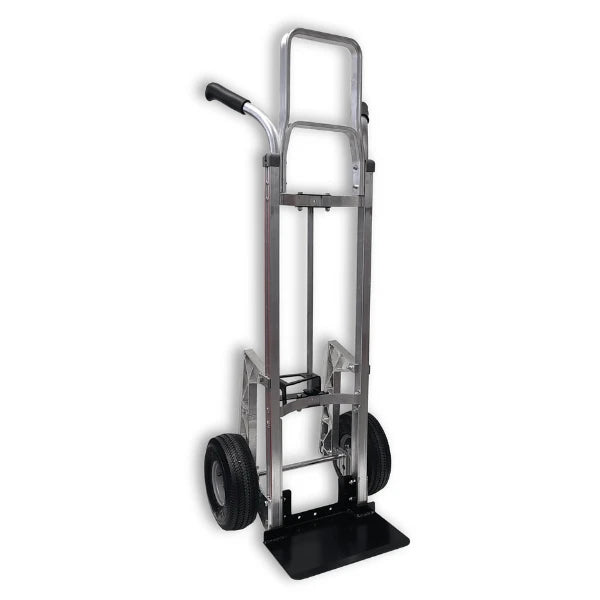 WEB-HTA-005 - B&P Manufacturing Standard Double Grip Handle Hand Truck with U-Brace Keg Hook - Heavy-Duty Steel Keg Transport Solution - Model A11-B5K-C29-D5-E1E-E52 BP MFG