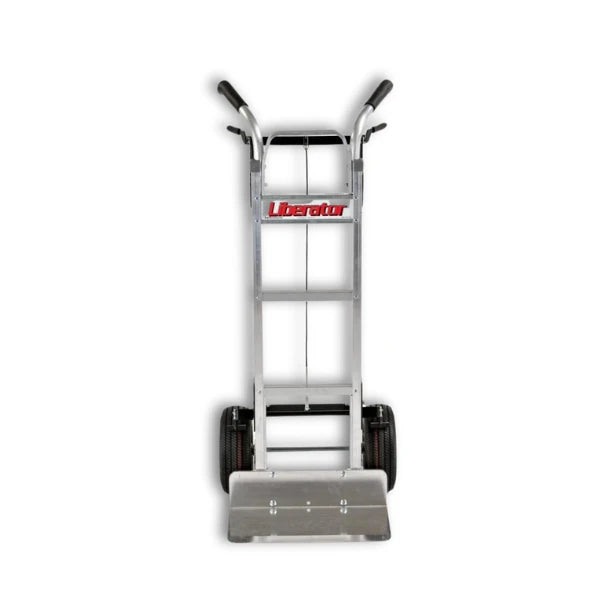 B&P Manufacturing Double Grip Tread Brake Truck - 10" Pneumatic Wheels for Heavy-Duty Material Handling | Model WEB-HTA-006 BP MFG
