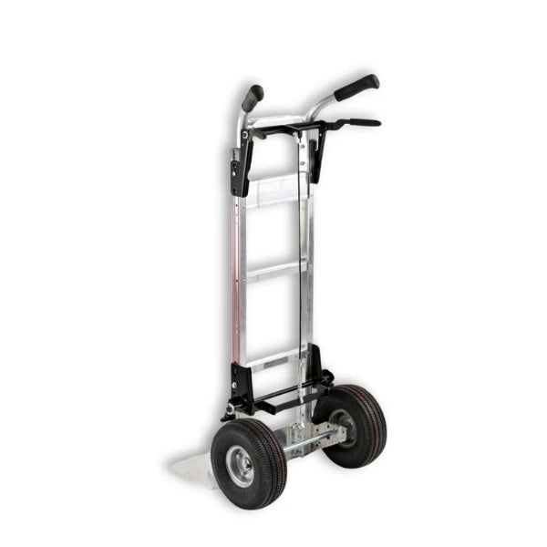 B&P Manufacturing Double Grip Tread Brake Truck - 10" Pneumatic Wheels for Heavy-Duty Material Handling | Model WEB-HTA-006 BP MFG