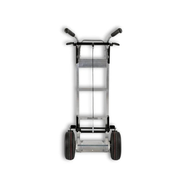 B&P Manufacturing Double Grip Tread Brake Truck - 10" Pneumatic Wheels for Heavy-Duty Material Handling | Model WEB-HTA-006 BP MFG