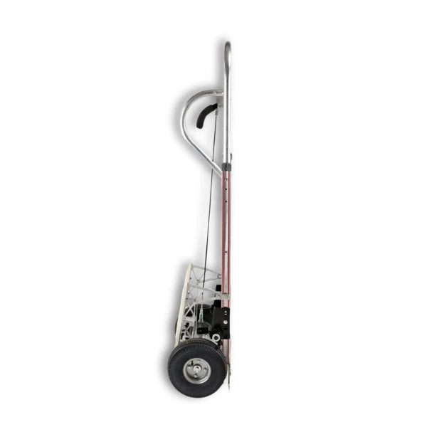 B&P Manufacturing Straight Loop Tread Brake Truck with 10" Pneumatic Wheels - Durable & Reliable Material Handling Solution for Heavy-Duty Applications BP MFG
