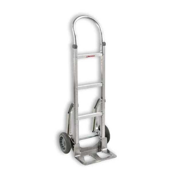 B&P Manufacturing Loop Handle with 8" Balloon Cushion Wheels and Cast Stair Climber - WEB-HTA-011 | Ergonomic Material Handling Solution for Smooth Mobility and Easy Stair Navigation BP MFG