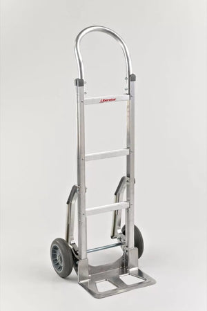 Loop Handle w/ 8″ Balloon Cushion Wheels and Cast Stair Climbers (A1-B10-CA1-D16-E1C)