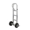 B&P Manufacturing Straight Loop Handle with Vertical Grip and 10" Pneumatic Wheels - Heavy-Duty, Ergonomic Design for Industrial and Commercial Use - Model WEB-HTA-015 BP MFG