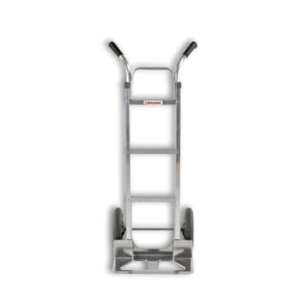 B&P Manufacturing Double Grip Handle with 10" Balloon Cushion Wheels - Heavy-Duty, Ergonomic Design for Industrial and Commercial Use - Model WEB-HTA-016 BP MFG