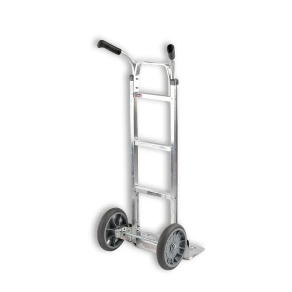 B&P Manufacturing Double Grip Handle with 10" Balloon Cushion Wheels - Heavy-Duty, Ergonomic Design for Industrial and Commercial Use - Model WEB-HTA-016 BP MFG