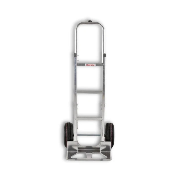 B&P Manufacturing Single Pin Grip Handle with 10" Pneumatic Wheels and Cast Stair Climber - 52" Heavy-Duty Mobility Solution (Model WEB-HTA-018) BP MFG