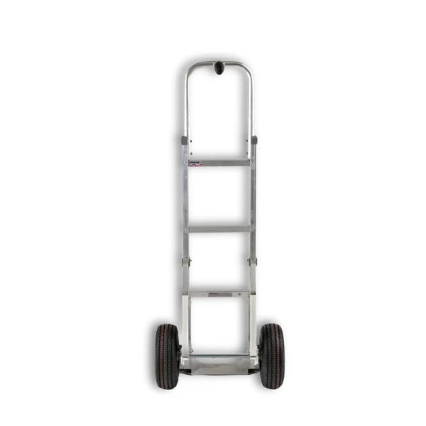 B&P Manufacturing Single Pin Grip Handle with 10" Pneumatic Wheels and Cast Stair Climber - 52" Heavy-Duty Mobility Solution (Model WEB-HTA-018) BP MFG