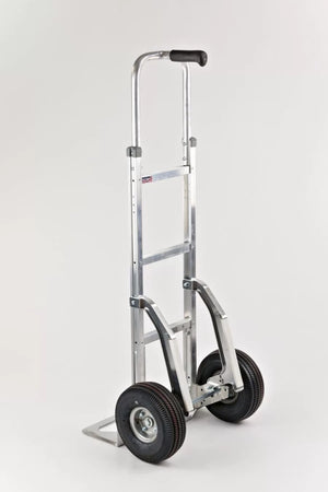 Single Pin Grip at 52″ w/ 10″ Pneumatic Wheels and Cast Stair Climbers (A12-B10-CA2-D5-E1C)