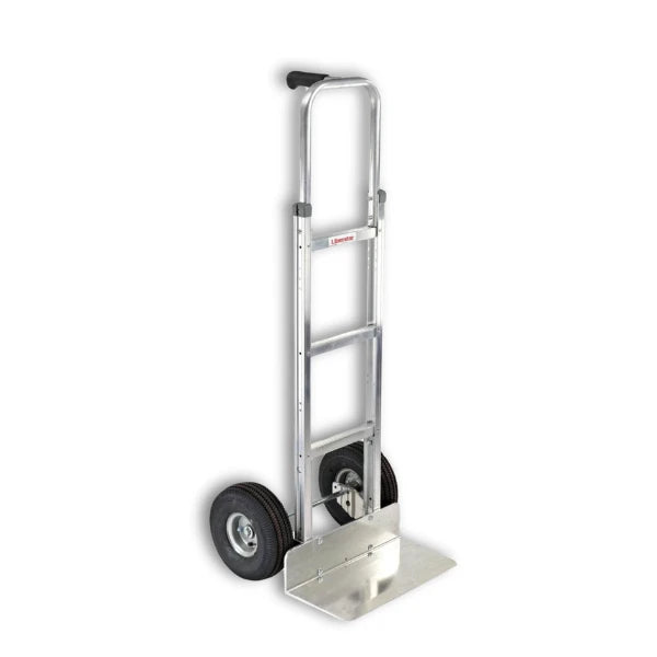 B&P Manufacturing Single Pin Grip Handle 52" with 10" Pneumatic Wheels - Heavy-Duty Ergonomic Design for Industrial and Commercial Use (Model WEB-HTA-019) BP MFG