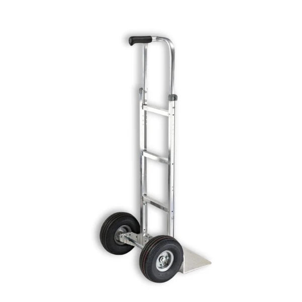 B&P Manufacturing Single Pin Grip Handle 52" with 10" Pneumatic Wheels - Heavy-Duty Ergonomic Design for Industrial and Commercial Use (Model WEB-HTA-019) BP MFG