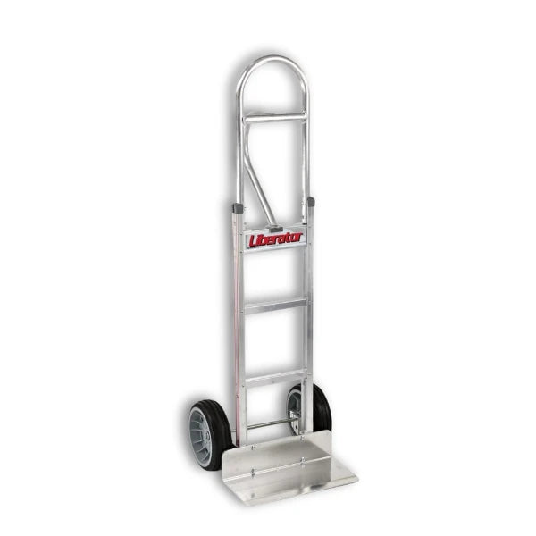 B&P Manufacturing 60" Straight Loop Vertical Grip with 10" No Flat Wheels - Heavy-Duty Industrial Caster for Enhanced Mobility BP MFG