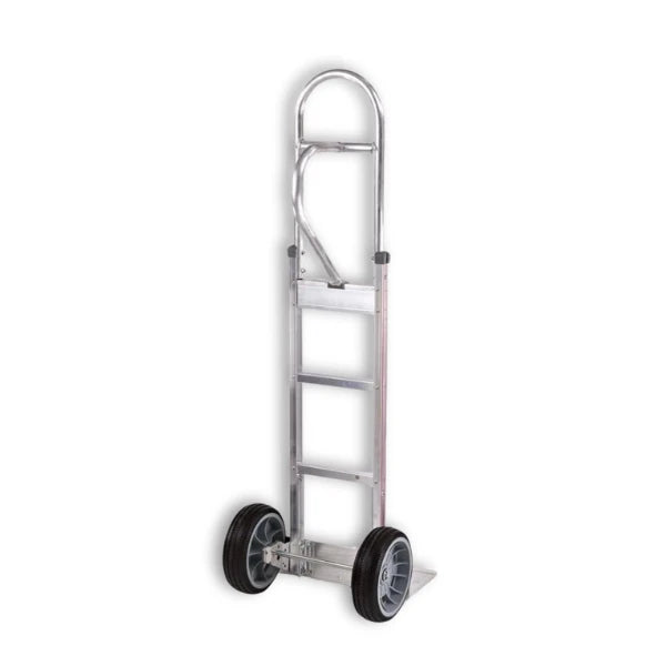 B&P Manufacturing 60" Straight Loop Vertical Grip with 10" No Flat Wheels - Heavy-Duty Industrial Caster for Enhanced Mobility BP MFG
