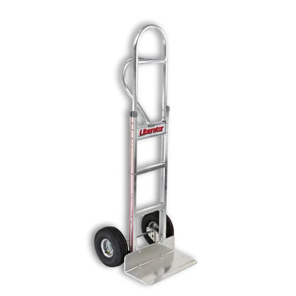 B&P Manufacturing 60" Straight Loop Vertical Grip with 10" Pneumatic Wheels - Heavy-Duty Mobility Solution for Industrial & Commercial Use - Model WEB-HTA-023 BP MFG