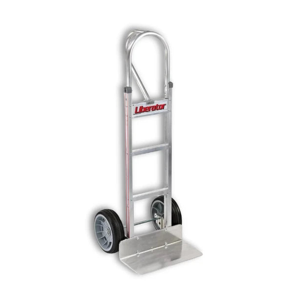 B&P Manufacturing 52" Straight Loop Vertical Grip with 10" No Flat Wheels - Durable Industrial Caster for Enhanced Mobility BP MFG