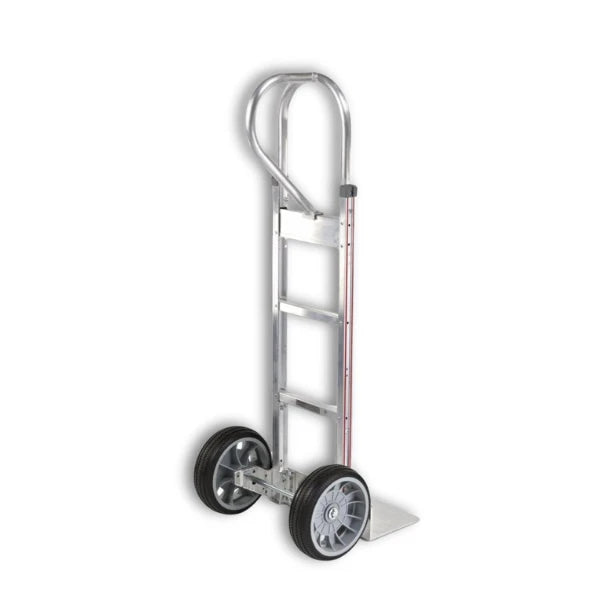 B&P Manufacturing 52" Straight Loop Vertical Grip with 10" No Flat Wheels - Durable Industrial Caster for Enhanced Mobility BP MFG