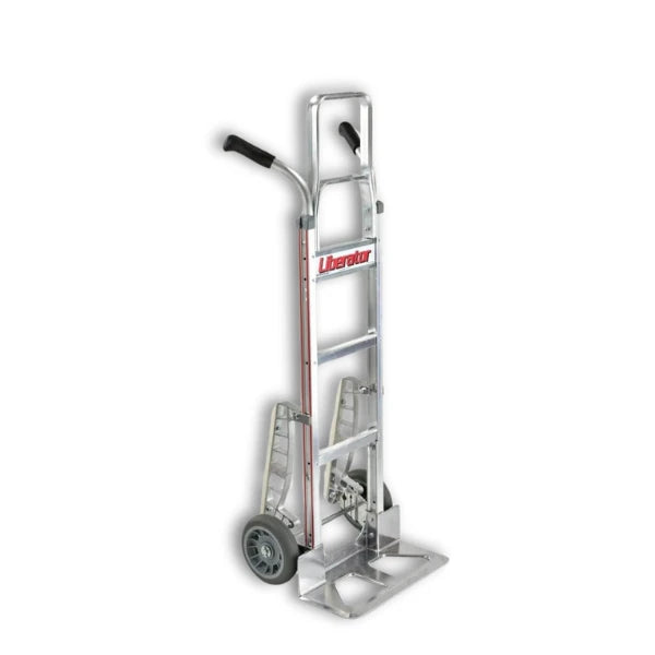 B&P Manufacturing Double Grip Stair Climber with 8" Balloon Cushion Wheels and 52" Extension - Heavy-Duty Material Handling Solution for Easy Transport BP MFG