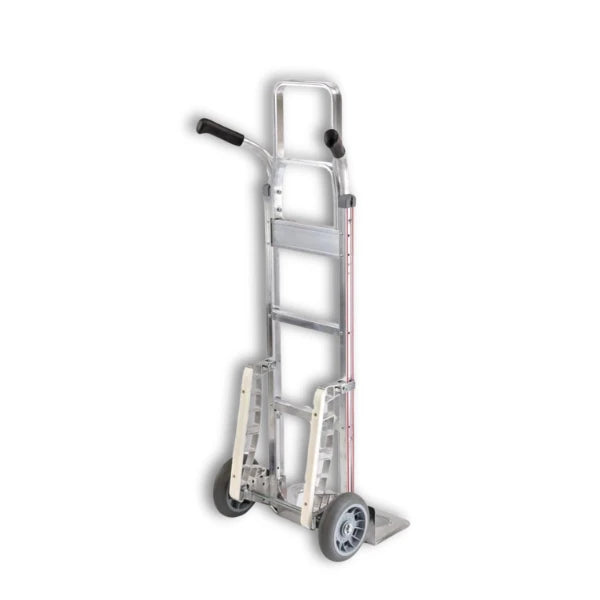 B&P Manufacturing Double Grip Stair Climber with 8" Balloon Cushion Wheels and 52" Extension - Heavy-Duty Material Handling Solution for Easy Transport BP MFG