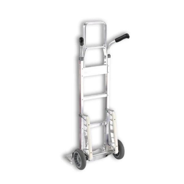 B&P Manufacturing Double Grip Stair Climber with 8" Balloon Cushion Wheels and 52" Extension - Heavy-Duty Material Handling Solution for Easy Transport BP MFG