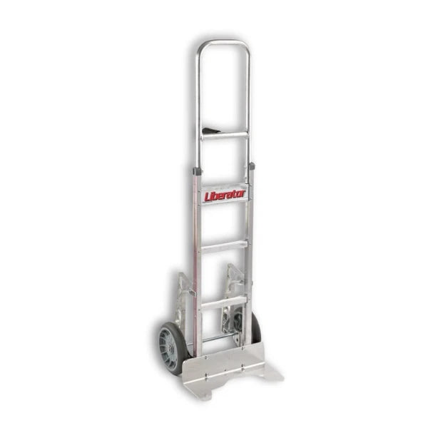 B&P Manufacturing Single Pin Grip 46" with 10" Balloon Cushion Wheels and Stair Climber - WEB-HTA-028 | Heavy-Duty Mobility Solution for Smooth Transport BP MFG