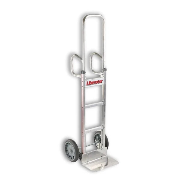 B&P Manufacturing Double Vertical Grip with 10" Balloon Cushion Wheels | Durable Caster for Enhanced Stability and Control - Model WEB-HTA-030 BP MFG