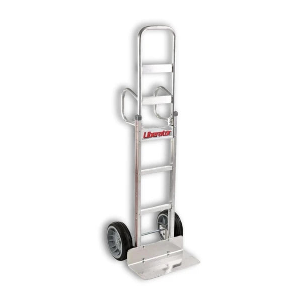 B&P Manufacturing Double Vertical Handle with 10" No Flat Wheels - Heavy-Duty, Reliable Mobility for Industrial Applications (Model: WEB-HTA-031) BP MFG