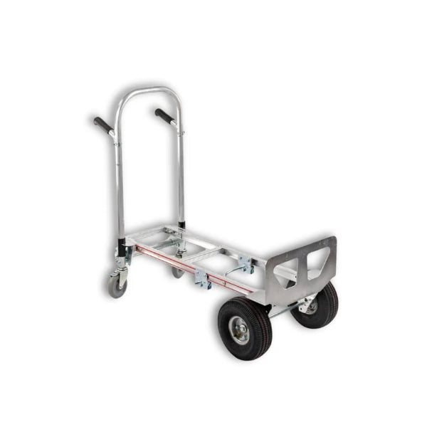 B&P Manufacturing Junior Conveyor with 10" Pneumatic Wheels - Durable, Versatile Material Handling Solution for Industrial Use (Model: WEB-LCHTA-001) BP MFG