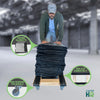 18 Inch x 30 Inch Oak H-Frame Furniture Dolly - 900 lbs Capacity | 3 Inch Non-Marking Wheels | USA-Made CasterHQ
