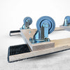 18 Inch x 36 Inch Oak H-Frame Furniture Dolly - 1000 lbs Capacity | 4 Inch Non-Marking Wheels | USA-Made CasterHQ