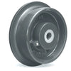 Hamilton WFT-10SDL-2-7/16 Ductile Iron Single Flanged Track Wheel - 10" Diameter, 4" Face, 5" Hub Length for Industrial Applications Hamilton